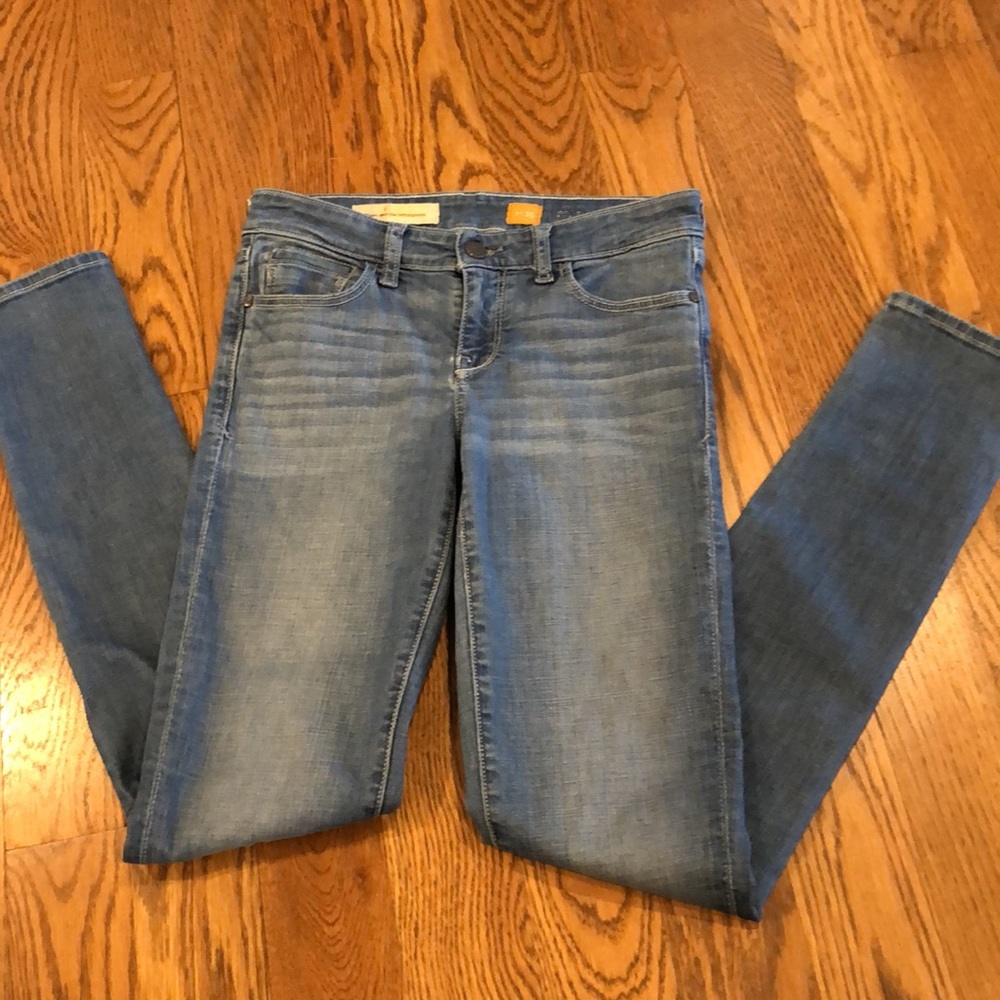 Pilcro and the letterpress Jeans by Anthropologie.  25